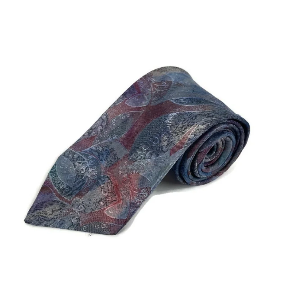 Edition by Van Heusen Mens Tie Blue Floral